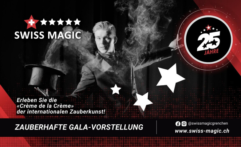 9. Internationaler Zauberkongress - Gala Vorstellung Parktheater, Lindenstrasse 41, 2540 Grenchen Tickets