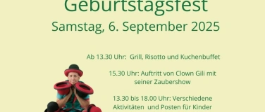 Event-Image for 'Geburtstags-Fest mit Clown Gili'