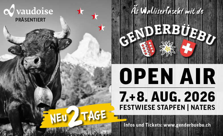 Genderb&uuml;ebu Open Air 2026 Samstag Tickets