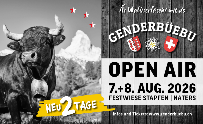 Genderb&uuml;ebu Open Air 2026 Freitag Billets