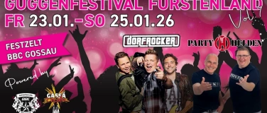Event-Image for 'Guggenfestival Fürstenland VOL.7 / Partyhelden & Dorfrocker'