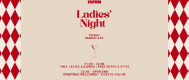 Event-Image for 'LADIES NIGHT - &uuml;16 - FR 06.03.26'