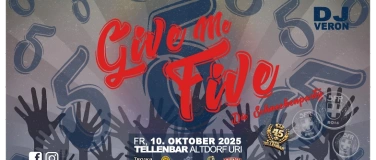 Event-Image for 'GIVE ME FIVE – DIE SCHNECKENPARTY'