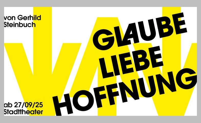 Event-Image for 'Glaube Liebe Hoffnung oder Leistung muss sich leider lohnen'