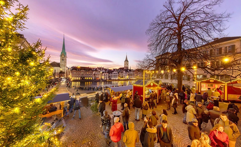 Weihnachtsmarkt D&ouml;rfli 2025 im Niederdorf Z&uuml;rich Tickets