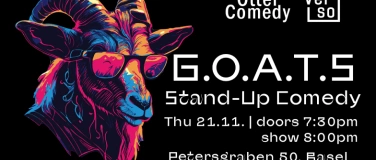 Event-Image for 'GOATS - Stand-up Comedy @ Verso'