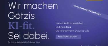 Event-Image for 'ahead x g&ouml;tzis - KI als Schl&uuml;ssel zur Zukunft'