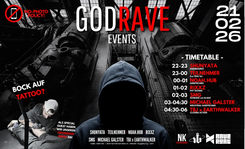 GODRAVE Events @Augsburg HalloWerner, Schrannenstra&szlig;e 8, 86150 Augsburg Billets