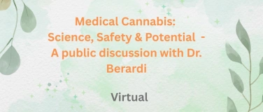 Event-Image for 'Medical Cannabis: Science, Safety & Potential (June 23rd)'