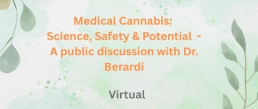 Event-Image for 'Medical Cannabis: Science, Safety & Potential (June 2nd)'