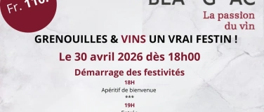 Event-Image for 'Grenouilles & Vins un Vrai Festin'