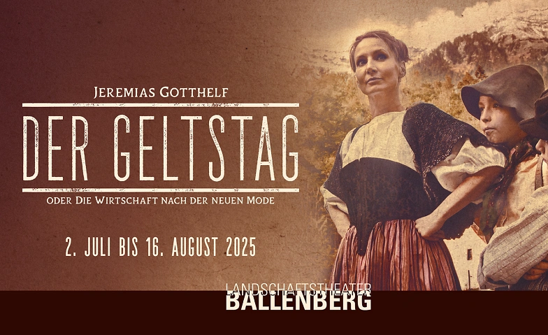 Der Geltstag nach Jeremias Gotthelf Billets