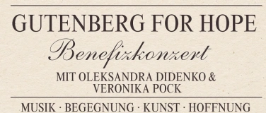 Event-Image for 'Gutenberg for hope'