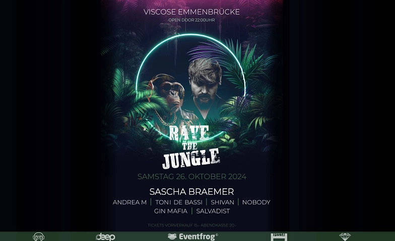 Event-Image for 'Rave the Jungle w/ Sascha Breamer - Viscose Emmenbrücke'