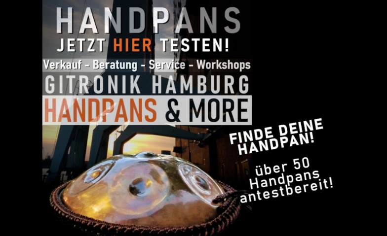 Handpan Inspiration &amp; Beratung  Workshops-Verkauf-Verleih ${singleEventLocation} Tickets