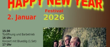 Event-Image for 'Happy New Year Festival mit Doctor Victor & Bluedög'