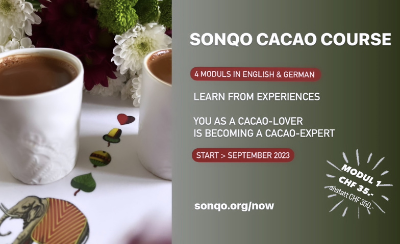 SONQO CACAO COURSE 2023 Various locations Tickets