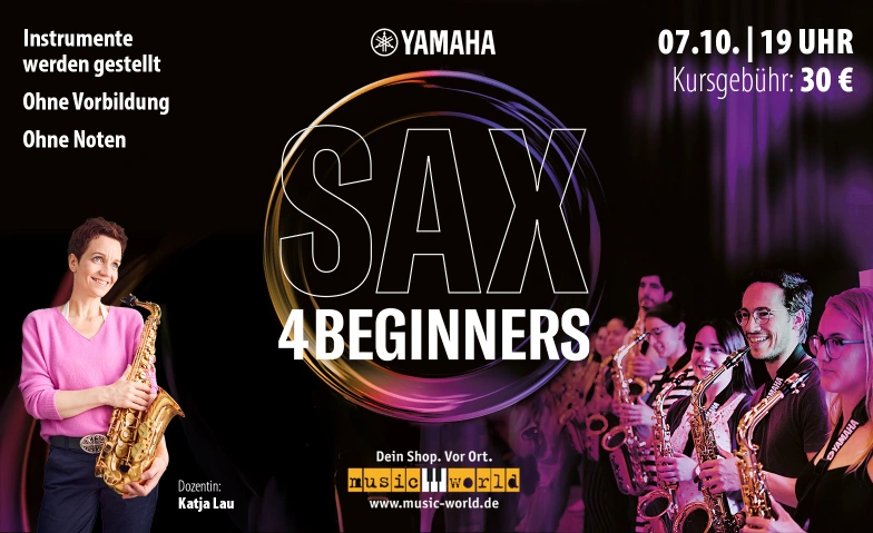 Sax4Beginners - Workshop music world e.K., Eichleitnerstraße 34, 86159 Augsburg Billets