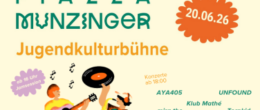 Event-Image for 'Jugendkulturb&uuml;hne auf der Piazza Munzinger'