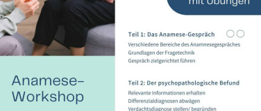 Event-Image for 'Heilpraktiker Psychotherapie - Workshop Anamnese'