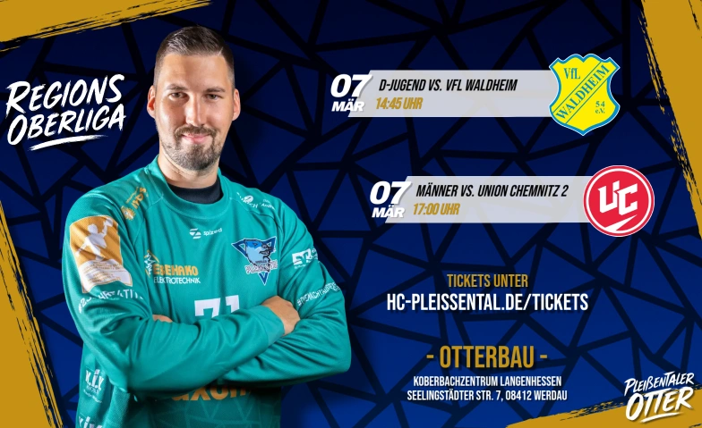 Heimspieltag im Plei&szlig;ental Otterbau, Seelingst&auml;dter Str. 7, 08412 Werdau Tickets