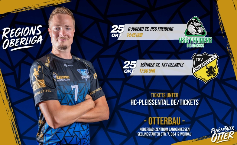 Heimspieltag im Pleißental Otterbau, Seelingstädter Str. 7, 08412 Werdau Billets