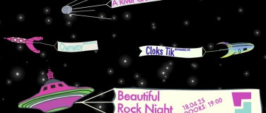 Event-Image for 'Beautiful Rock Night \  A River Crossing, Ownway, Cloks Tik'