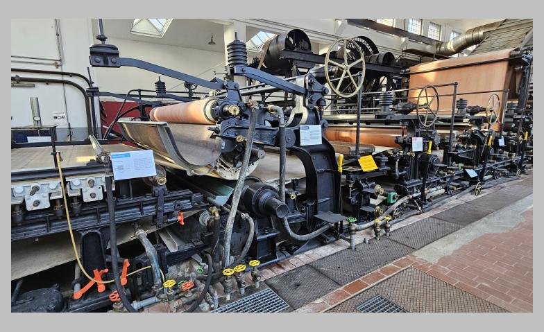 Event-Image for 'Historische Papiermaschine PM1 Bischofszell Tage der offenen'