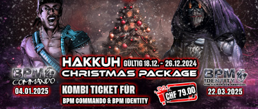 Event-Image for 'BPM Commando & BPM Identity Festival "Christmas Package"'