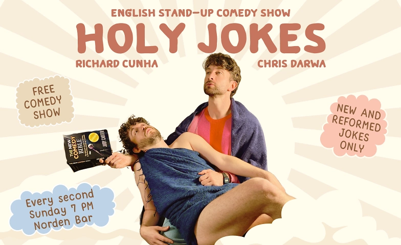 Holy Jokes! English Stand-Up Comedy ${singleEventLocation} Billets