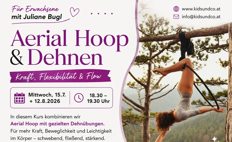 Aerial Hoop &amp; Dehnen "Erwachsene" Tickets