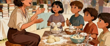 Event-Image for 'Amasando recuerdos: cuentacuentos + taller de cocina (4-7)'