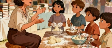 Event-Image for 'Amasando recuerdos: cuentacuentos + taller de cocina (8-12)'