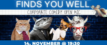 Event-Image for 'I hope this joke finds you well - Corporate Comedy Open Mic'