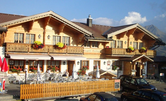 Sponsoring logo of Max B&uuml;nzli Comedy-Dinner, Berghotel Hornberg, Saanenm&ouml;ser BE event