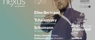 Event-Image for 'Concert événement au Victoria Hall : Élise Bertrand, Dmitry'