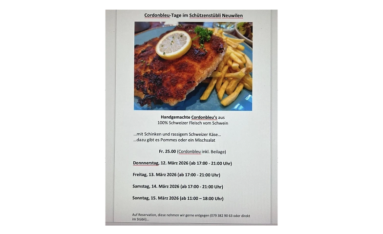 Event-Image for 'Cordonbleu'