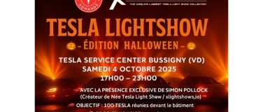 Event-Image for 'Tesla Suisse Romande : Light Show avec Tesla Bussigny'