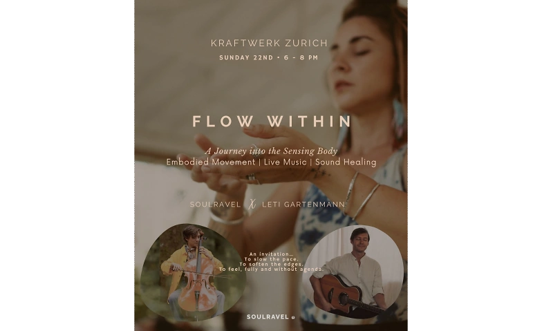 Event-Image for 'FLOW WITHIN //Embodied Movement - Live Music - Sound Healing'