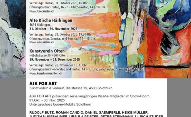 Event-Image for 'Ausstellung 100 Jahre visarte.ch'