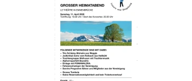 Event-Image for 'Heimatabend der Fahnenschwinger-Vereinigung Luzern'
