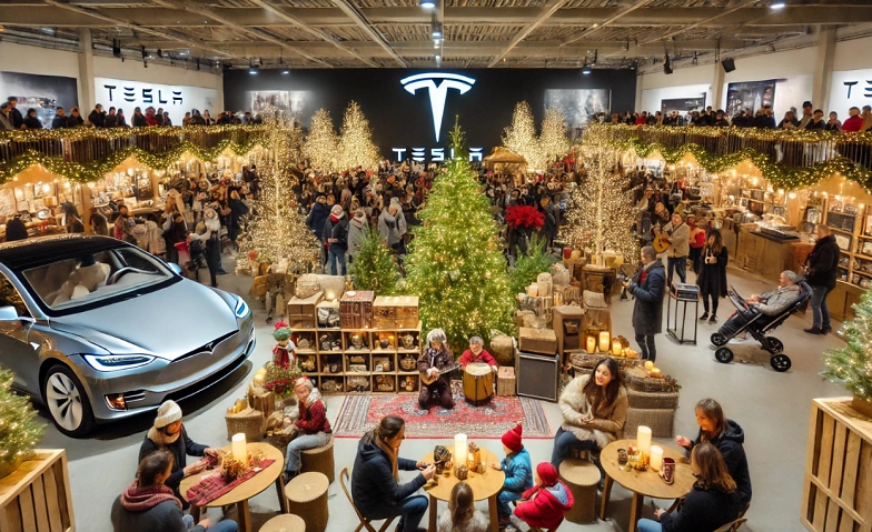 Event-Image for 'Winter Holiday Market au Tesla Store de Lausanne Le Flon'