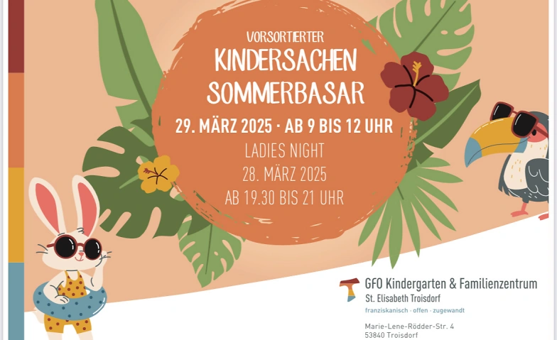 Kindersachen Sommerbasar ${singleEventLocation} Billets