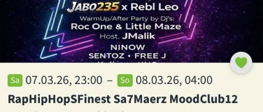 Event-Image for 'RapHipHopSFinest Sa7Maerz MoodClub12'