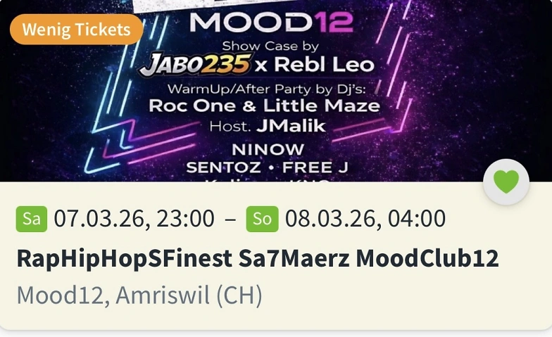 Event-Image for 'RapHipHopSFinest Sa7Maerz MoodClub12'