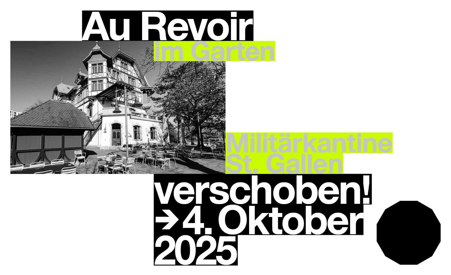 Au Revoir im Garten (Verschoben) Tickets