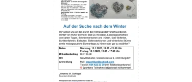 Event-Image for 'Erz&auml;hlcaf&eacute;: Auf der Suche nach dem Winter'