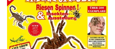 Event-Image for 'Insectophobie Riesenspinnen & Insekten Ausstellung'