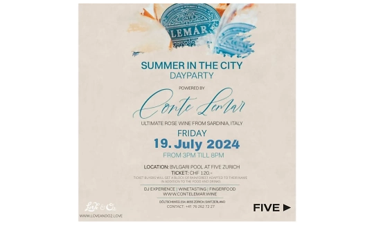 Sponsoring logo of Summer in the City event