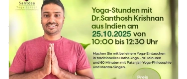 Event-Image for 'Hatha Yoga mit Dr. Santhosh Krishna'